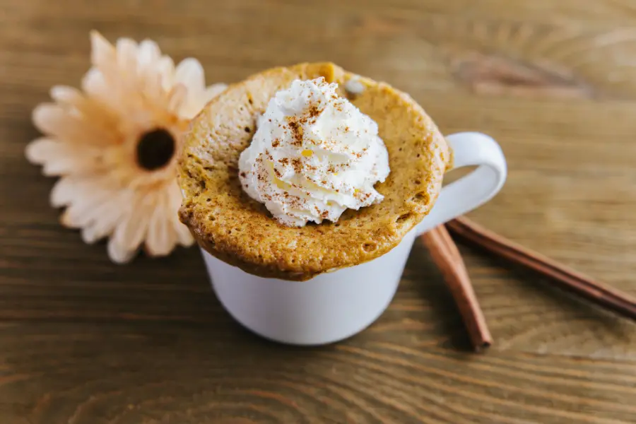 A Delicious Spiced Mug Cake