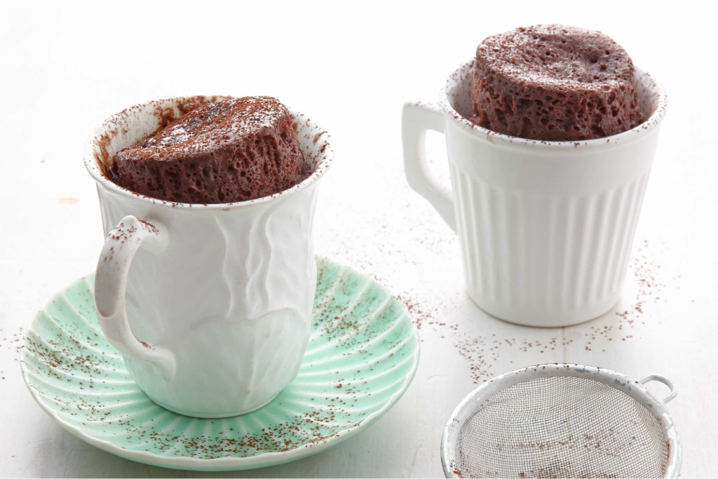 Let Your Hot Cocoa Cake In A Mug Cool For A Minute Or Two
