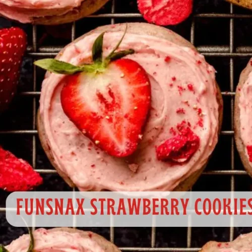 Funsnax Strawberry Cookies