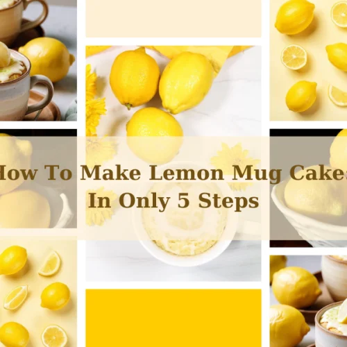 How To Make Lemon Mug Cake