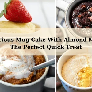 Delicious Mug Cake With Almond Meal