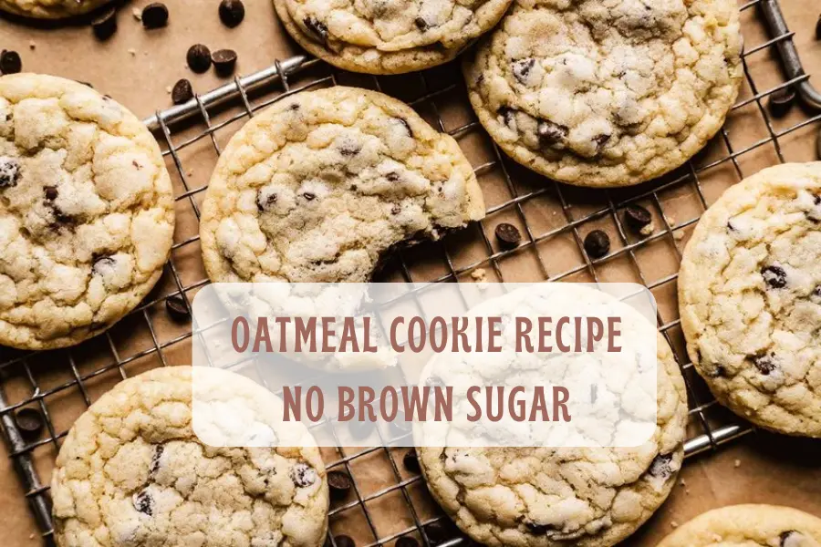 How To Make Oatmeal Cookie Recipe No Brown Sugar 