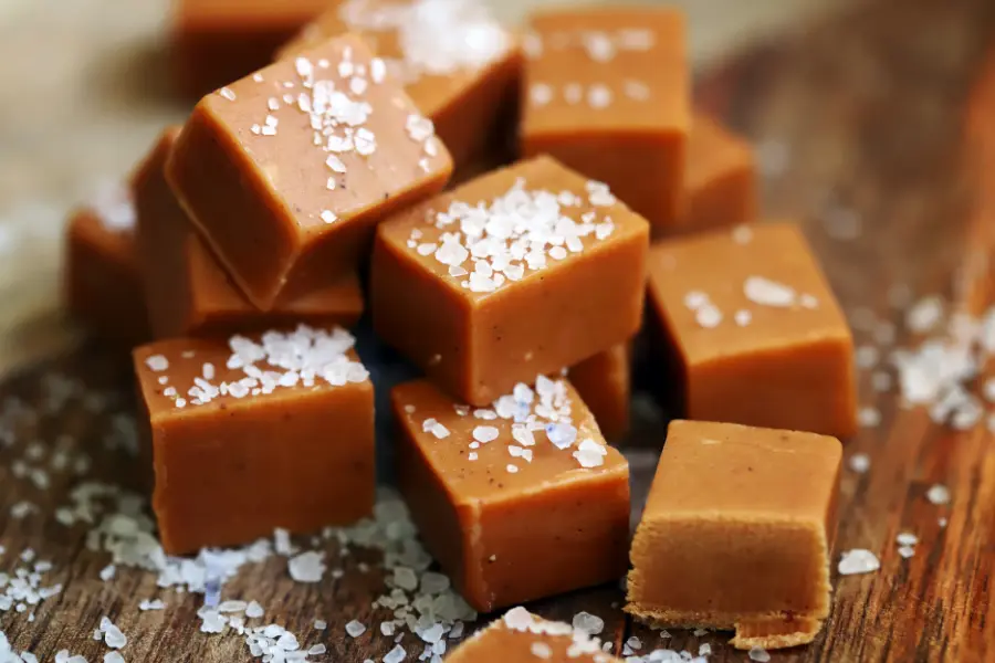 Ingredients For Salted Caramel Oatmeal Cookies