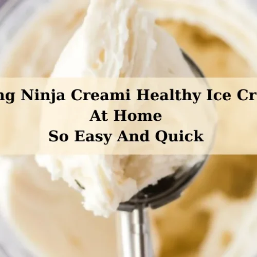 Doing Ninja Creami Healthy Ice Cream At Home