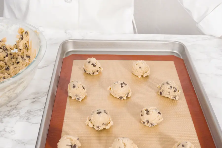 Preheat Oven And Arrange Cookies