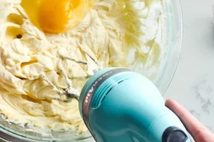 Step 2: Prepare Batter The Pistachio Ricotta Cake