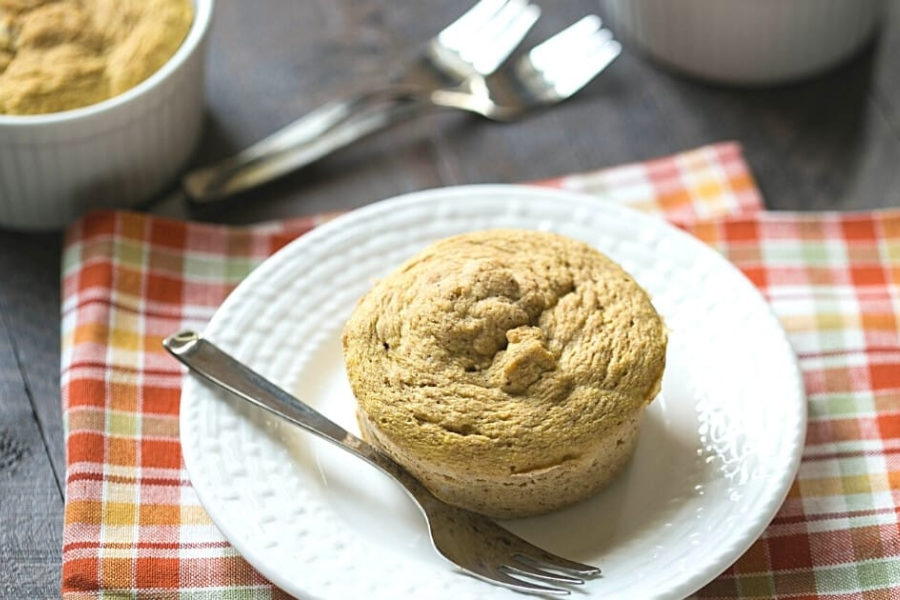 Coconut Paleo Pumpkin Mug Cake