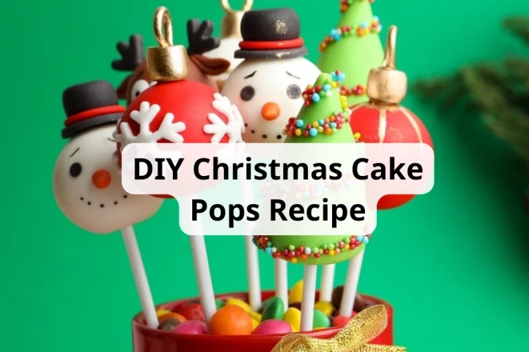 Diy Christmas Cake Pops Recipe A Festive Treat For All Ages