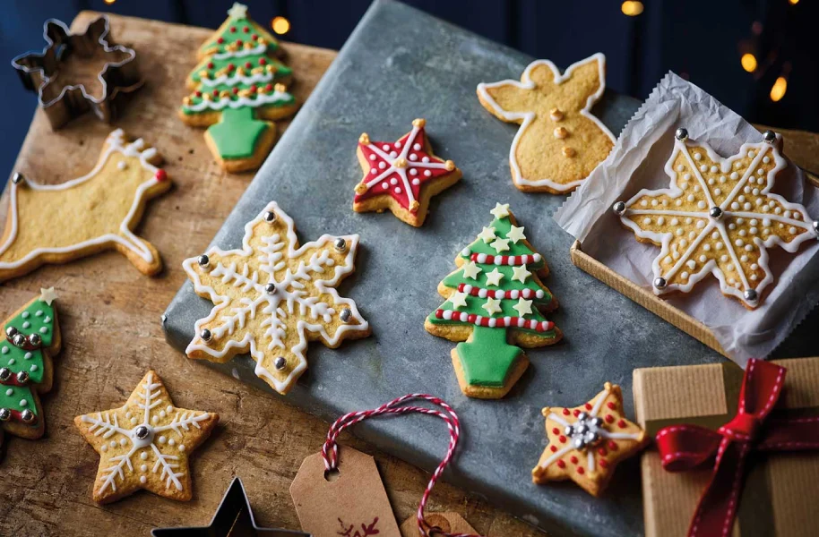 Decorate Your Xmas Shortbread Biscuits