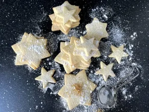 Flatten And Shape The Shortbread