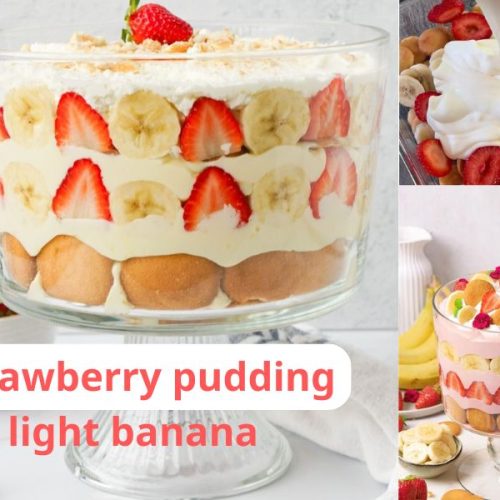 Strawberry Pudding Light Banana