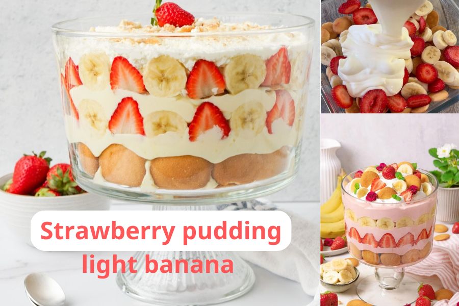 Strawberry Pudding Light Banana