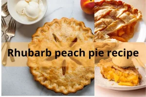 Peach Rhubarb Cake Recipe