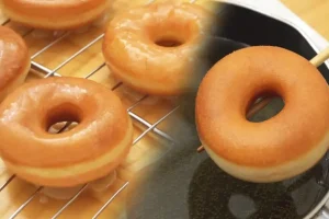 Fry Donuts In Hot Oilfry Donuts In Hot Oil