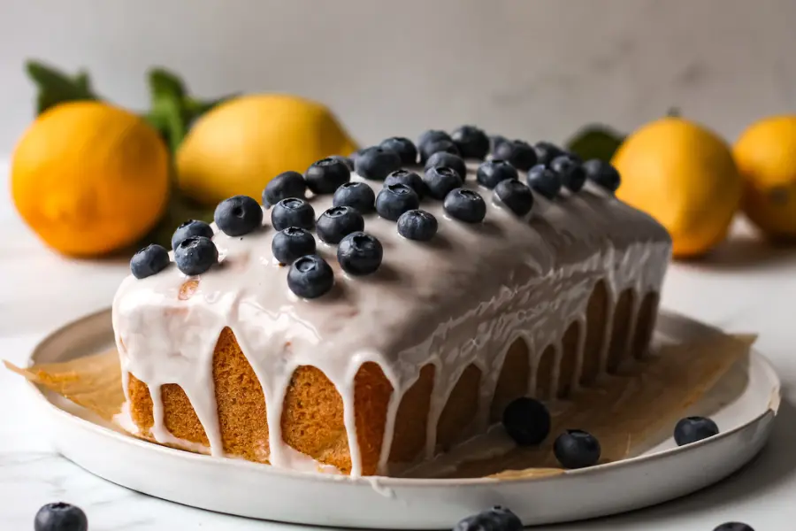 Lemon Blueberry Pound Cake