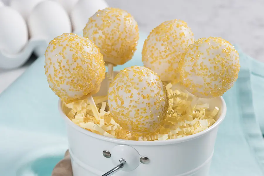 Lemon Cake Pops