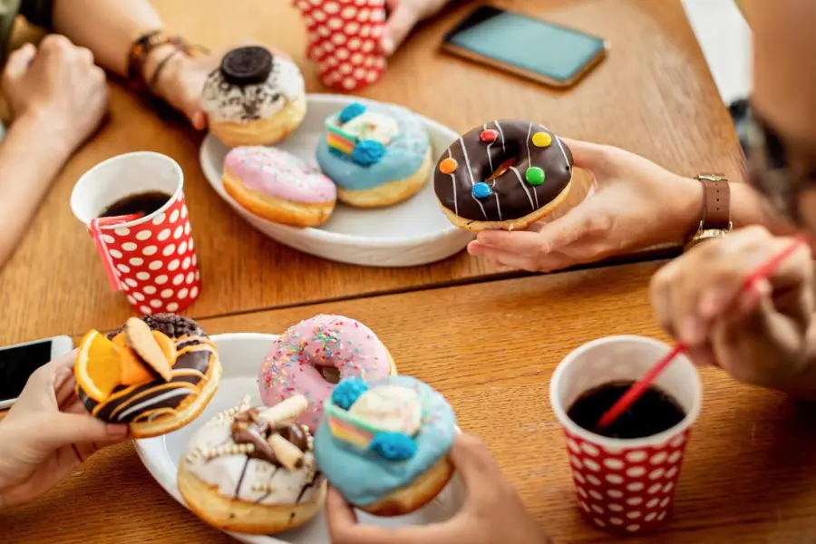 Mix Olympics Krispy Kreme Doughnuts With Drinks