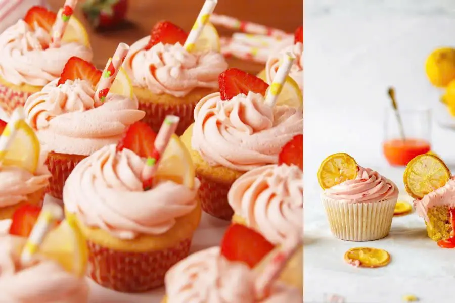 Pink Lemonade Cupcakes
