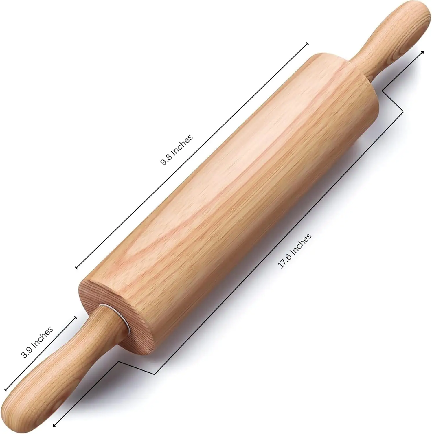 Helferx Large Wooden Rolling Pin