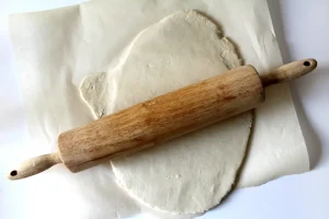 Roll out the dough to about ¼ inch thickness