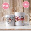 Nurse Santa Snow Christmas Mug